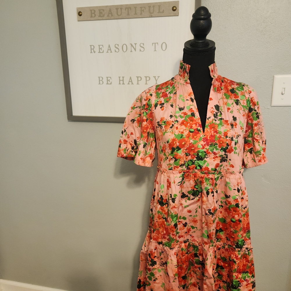 Tuckernuck Pink Floral Dress